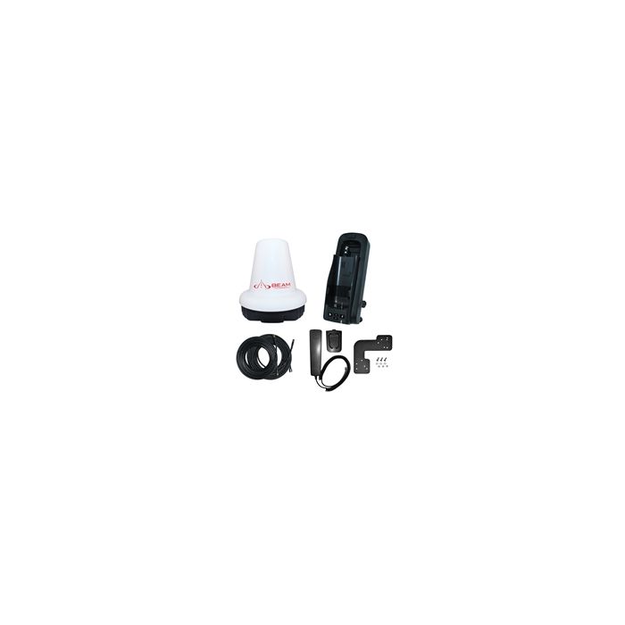 Beam IsatDock LITE Matitime Combo w/ Beam Oceana ISD710 Active Antenna