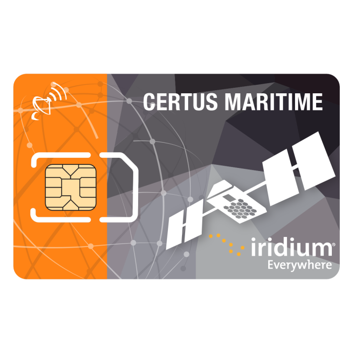 Iridium Certus Maritime 0 MB Plan (3 Month Commitment)
