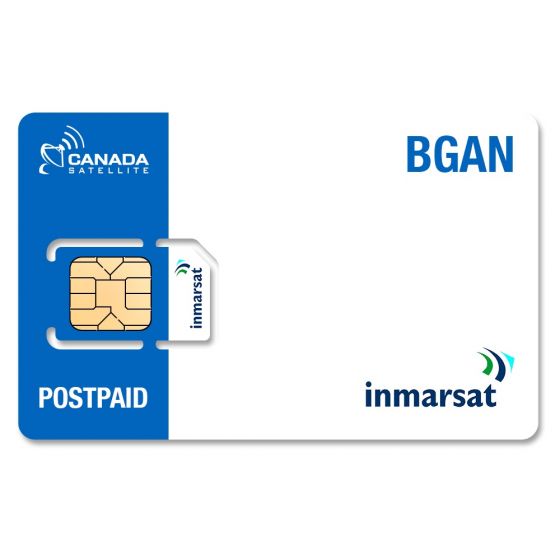 Inmarsat BGAN Postpaid FLEX SIM Card + Free Shipping!!!