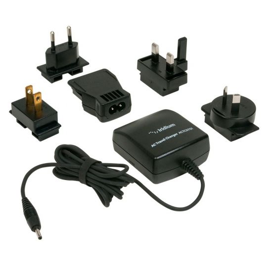 Iridium 9505A / 9555 / 9575 AC Travel Charger + International Plug Kit