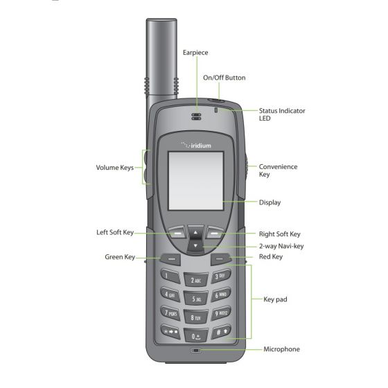 Iridium 9555 Satellite Phone + Free Shipping!!! (BPKTN1901.
