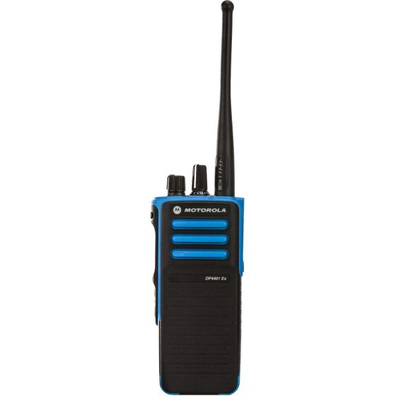 MOTOROLA MOTOTRBO™ DP4401 Ex ATEX Portable Two-Way Radio UHF Model (MDH56QCC9LA3AN)