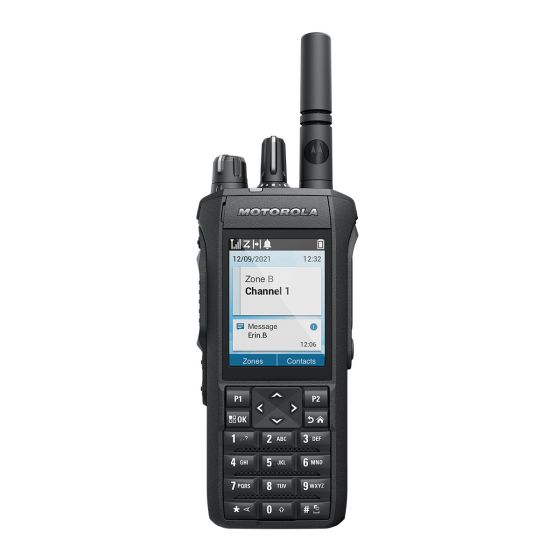 MOTOROLA MOTOTRBO R7 UHF TIA FKP BT WIFI GNSS CAPABLE PRA502HEG (MDH06RDN9WA1AN)