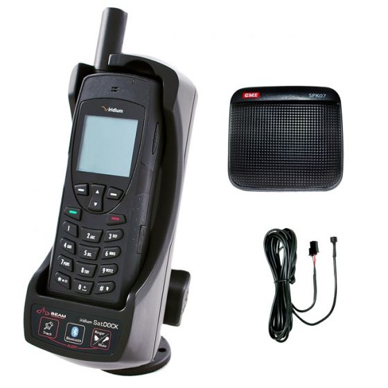 Iridium 9555 Satellite Phone + Beam SatDOCK Docking Station